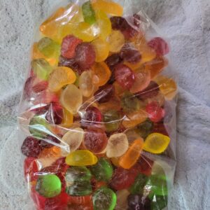 Bonbons aux fruits sans sucre